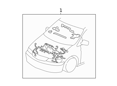 Wiring Harness for 2001 Acura MDX #0
