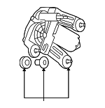 67636932013 - Body: Wiper Motor for Mini: Cooper, Cooper Countryman, Cooper Paceman Image