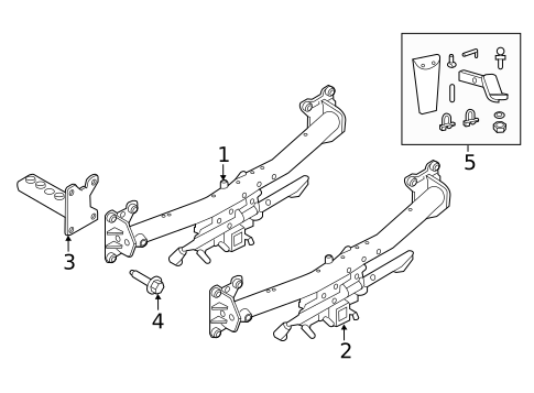 Trailer Hitch Components for 2023 Jaguar F-Pace #0
