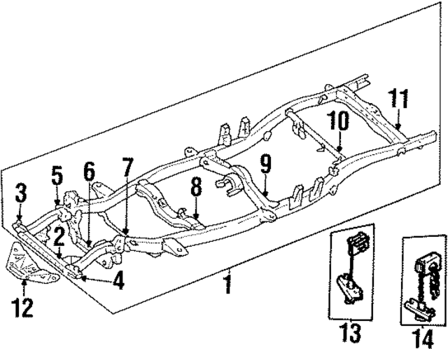 5190035390 - : Spare Carrier for Toyota Image