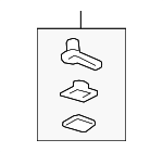 84793094 - Body: Microphone for Chevrolet: Suburban, Tahoe | GMC: Yukon, Yukon XL Image