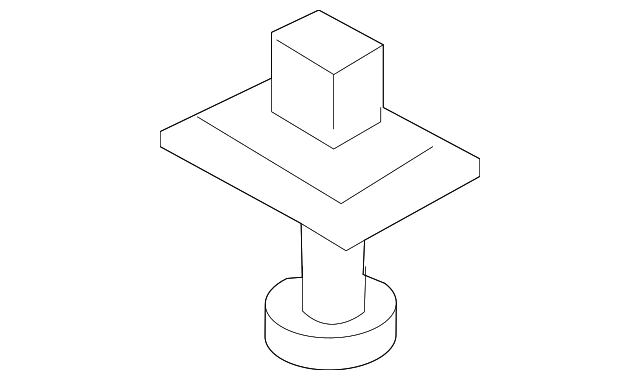 2012-2025 Volkswagen Spoiler Rivet WHT-005-263 | OEM Parts Online