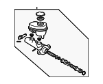 19209259 - Body: Master Cylinder for Cadillac: XLR | Chevrolet: Corvette Image