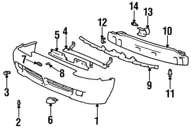 8651029000 - : Bumper Cover for Hyundai Image