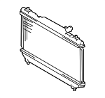 164000H200 - Belts &amp; Cooling: 2004-2008 Toyota - Radiator Assembly for Toyota: Camry, Solara Image