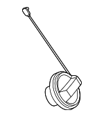 31010R5000 - Fuel System: Fuel Cap for Kia: Carnival, K4, K5, Niro, Sorento, Sportage Image