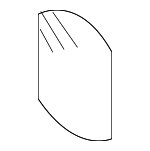 52207063579 - Body: Screen for BMW: 525i, 525xi, 528i, 528i xDrive, 528xi, 530i, 530xi, 535i, 535i xDrive, 535xi, 545i, 550i, 745i, 745Li, 750i, 750Li, 760i, 760Li, Alpina B7, M5, X5 Image