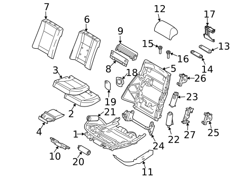 Power Seats for 2002 BMW 745i #2