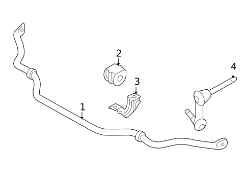 Stabilizer Bar & Components for 2009 INFINITI EX35 #2