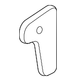 3G0823533ZA2 - : Handle for Volkswagen: Golf, Golf Alltrack, Golf SportWagen, GTI Image