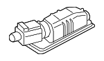PAB943021 - Electrical: License Lamp for Porsche: 718 Boxster, 718 Cayman, 718 Spyder, 911, Boxster, Cayman, Panamera, Taycan Image