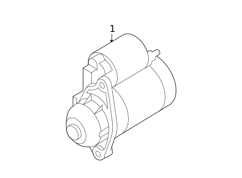 Starter & Related Components for 2008 Scion xD #0