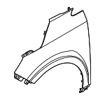 66321R0000 - : Fender for Kia: Carnival Image