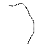 15164171 - Body: Drain Hose for Cadillac: Escalade | Chevrolet: Tahoe | GMC: Yukon Image