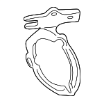 6A906615D - Emission System: Air Pump Bracket for Volkswagen Image