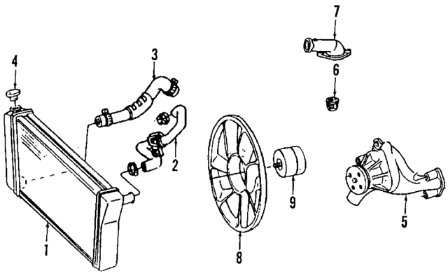 10258277 - : Upper Hose for GM Image