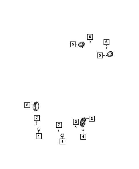 Radio, Antenna, Speakers, DVD, and Video systems for 2022 Dodge Challenger #5