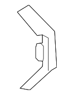 41217182545 - Body: Baffle Plate for BMW: 740Ld xDrive, 740Li, 740Li xDrive, 750Li, 750Li xDrive, 760Li, ActiveHybrid 7 Image