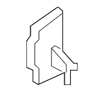 41137187094 - Body: Baffle Plate for BMW: 528i, 528i xDrive, 535d, 535d xDrive, 535i, 535i GT, 535i GT xDrive, 535i xDrive, 550i, 550i GT, 550i GT xDrive, 550i xDrive, 640i Gran Coupe, 640i xDrive Gran Coupe, 650i Gran Coupe, 650i xDrive Gran Coupe, 740i, 740Ld xDrive, 740Li, 740Li xDrive, 750i, 750i xDrive, 750Li, 750Li xDrive, 760Li, ActiveHybrid 5, ActiveHybrid 7, M5, M6 Gran Coupe Image