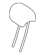 24397000003D16 - Body: Headrest for Mercedes-Benz Image