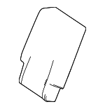 24792028089H93 - Body: Seat Back Cover for Mercedes-Benz Image