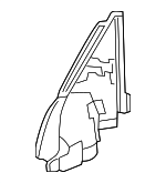 802924CL1A - Body: Inner Cover for Nissan: Rogue Image