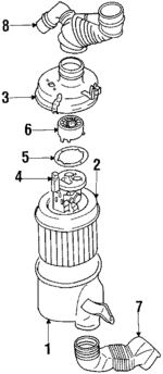 MD118125 - Electrical: Mass Air Flow Sensor for Dodge: Colt Image