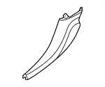 51438401398 - Body: Center Pillar Trim for BMW: Z3 Image