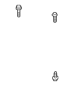 GD7A50EA1 - Body: Bumper Cover Bolt for Mazda: 2, 3, 5, 6, CX-3, CX-30, CX-5, CX-50, CX-7, CX-70, CX-9, CX-90, Millenia, MPV, MX-30 EV, MX-5 Miata, Protege, Protege5, RX-8 Image