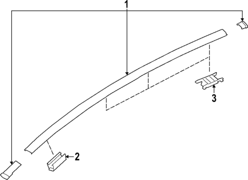 Exterior Trim - Roof for 2025 Toyota GR86 #0