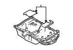 L30910406A - Engine: Oil Pan Baffle Plate for Mazda Image