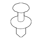 AYP500110 - Body: Bumper Cover Retainer Screw for Land-Rover Image