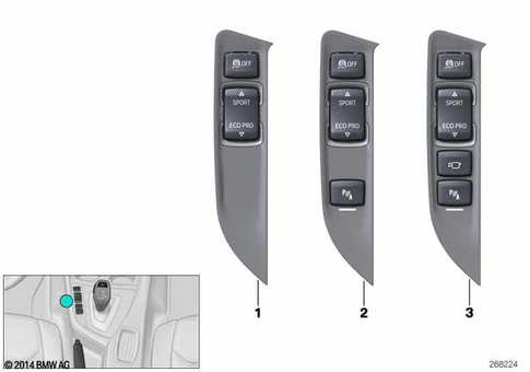 Switch for 2014 BMW M235iX #6