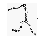 3QF121156E - Cooling System: Rear Hose for Volkswagen Image