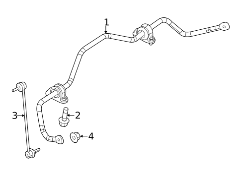 Stabilizer Bar & Components for 2019 Fiat 500 #0