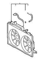 1671121100 - Cooling System: Fan Shroud for Toyota: Prius Image