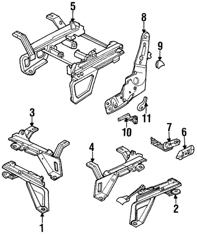 4746432 - Body: Adjuster for Mopar Image