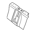 C2D15465RHP - : Seat Back Cover for Jaguar: XJ, XJR Image