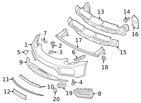 Bumper & Components - Front for 2016 Porsche Boxster #0