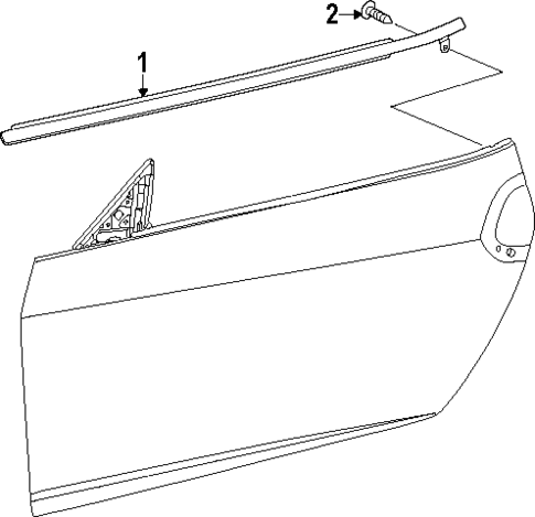 Exterior Trim - Door for 2024 Nissan Z #0