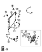 5137723AA - Cooling: Radiator Drain Hose for Mopar Image