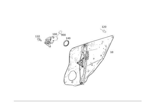 Window Lifter for 2014 Mercedes-Benz C350 #0