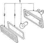 2613311A00 - : Lens Gasket for Nissan: Sentra Image
