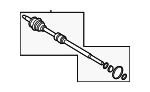 49525M7700 - Suspension: Outer Joint for Kia Image