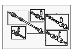 49500M7400 - Suspension: Axle Assembly for Kia Image