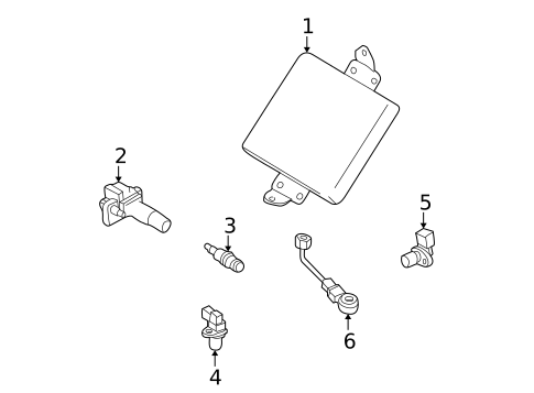 Ignition System for 2003 Subaru Impreza #0