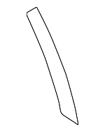 4860556AC - Body: Glass Molding for Mopar Image