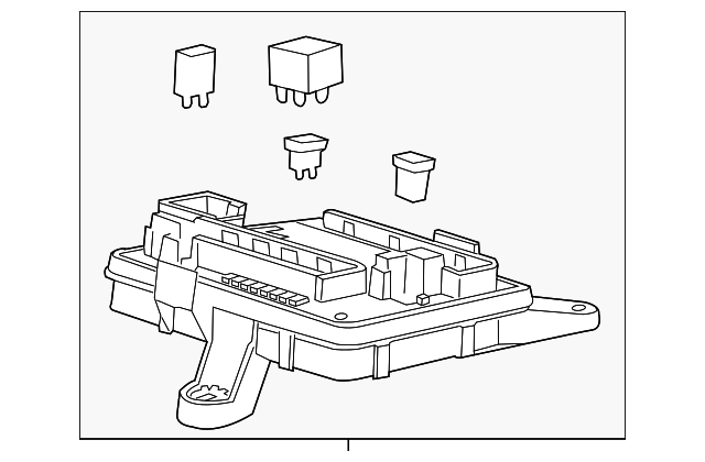 2016-2017 Chevrolet Camaro Body Wiring Harness Junction