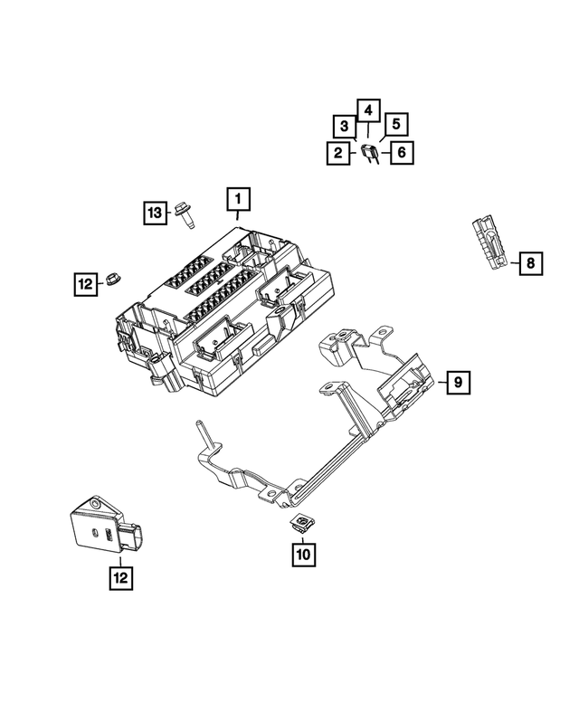 68571295AD - Electrical: Body Controller Module for Mopar Image image