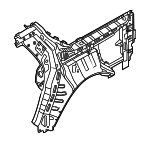 71601K5000 - Body: Inner Quarter Panel for Hyundai Image